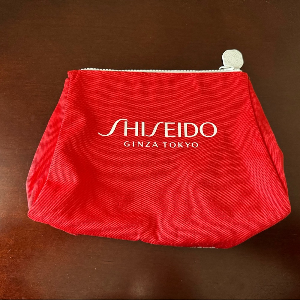 NWT Shiseido cosmetic bag